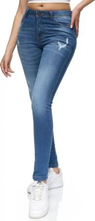 REPUBLIX Stretch-Jeans STELLA Damen Destroyed Mid