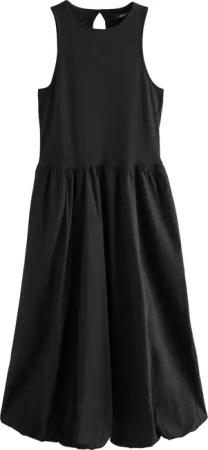 Next Midikleid Ärmelloses Midikleid mit Ballonsaum,