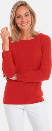 GOLDNER Strickpullover Kaschmirpullover mit U-Boot Ausschnitt