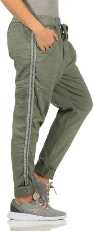 Mississhop Jogginghose Damen Hose Baumwollhose mit