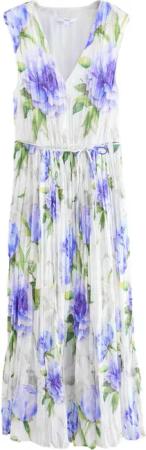 Next Midikleid Midikleid mit Schulterpolstern und
