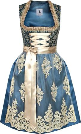 Alpenmärchen Dirndl Dirndl Johanna in blau