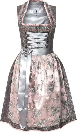 Alpenmärchen Dirndl Dirndl Anni in grau