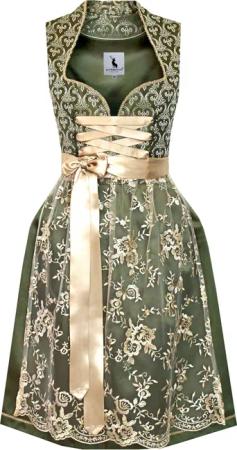 Alpenmärchen Dirndl Dirndl Liesl in grün