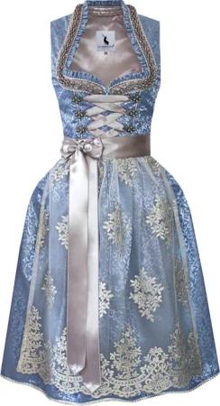 Alpenmärchen Dirndl Dirndl Mirabelle in hellblau
