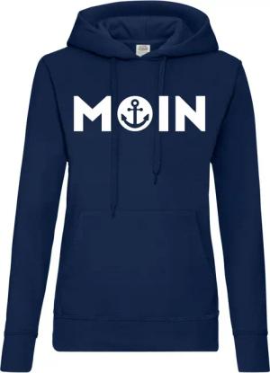 Youth Designz Kapuzenpullover Moin Spruch Damen