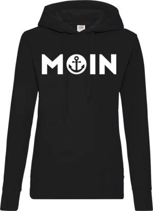 Youth Designz Kapuzenpullover Moin Spruch Damen