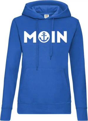 Youth Designz Kapuzenpullover Moin Spruch Damen