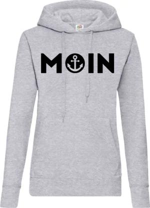 Youth Designz Kapuzenpullover Moin Spruch Damen