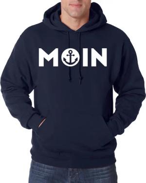 Youth Designz Kapuzenpullover Moin Spruch Herren