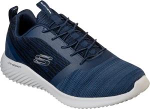 Skechers Slip-On Herren Sneaker Bounder navy