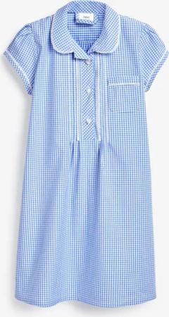Next Karokleid Kleid mit Vichykaros, Knopfleiste