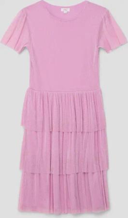 s.Oliver Minikleid Kleid mit Volants Volants