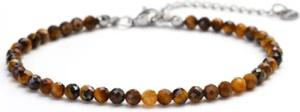 Kim Johanson Fußkette Naturstein Perlenfußkette (1-tlg),
