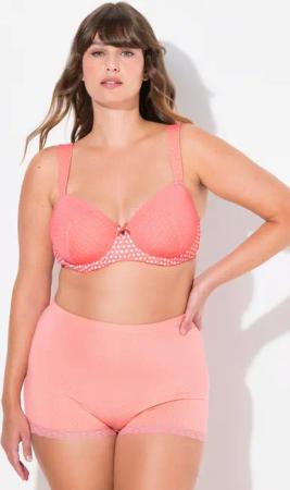 Ulla Popken Soft-BH Bügel-BH Punkte Softcups