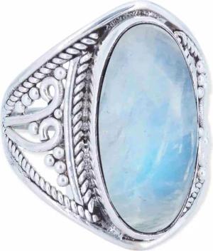 mantraroma Silberring DAHAB oval groß aus