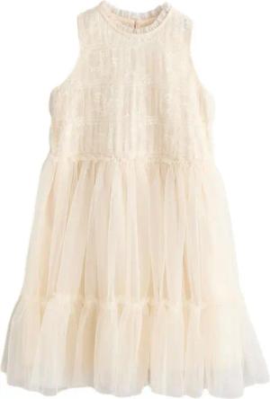 Next Jerseykleid Gestuftes Brautjungfernkleid mit Spitze