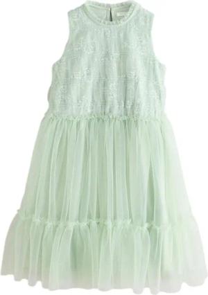 Next Jerseykleid Gestuftes Brautjungfernkleid mit Spitze