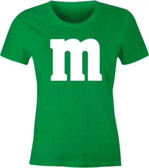 Print-Shirt Damen T-Shirt Gruppen-Kostüm M Aufdruck