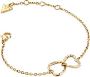 Guess Gliederarmband Two Hearts Bracelet