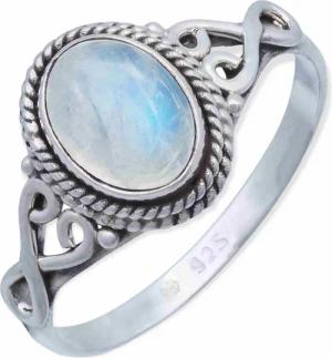 mantraroma Silberring BAGHIMI oval aus 925