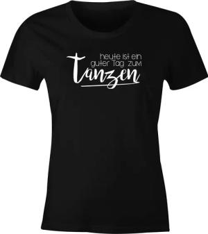MoonWorks Print-Shirt Damen T-Shirt heute ist