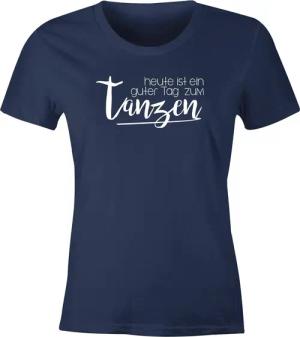 MoonWorks Print-Shirt Damen T-Shirt heute ist