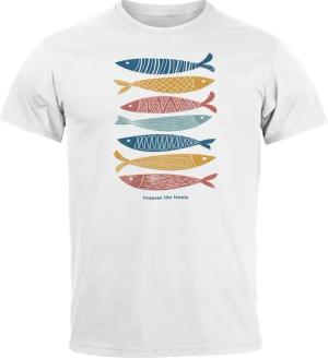 Neverless Print-Shirt Herren T-Shirt Motiv Maritim