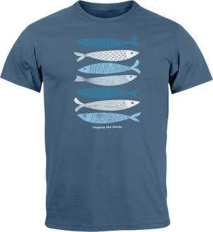 Neverless Print-Shirt Herren T-Shirt Motiv Maritim