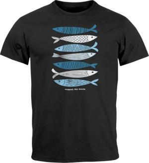 Neverless Print-Shirt Herren T-Shirt Motiv Maritim