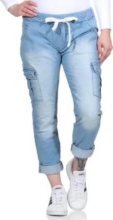 CLEO STYLE Jogginghose Damen Jogginghose Jeans