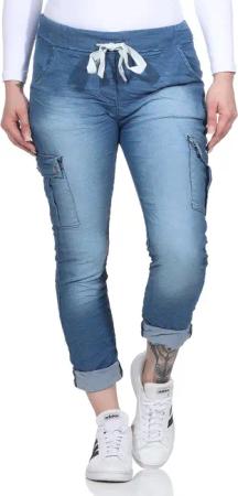 CLEO STYLE Jogginghose Damen Jogginghose Jeans