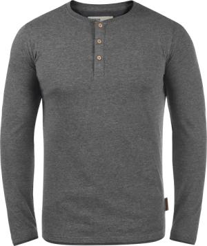 Indicode Rundhalsshirt IDGifford Longsleeve mit Knopfleiste