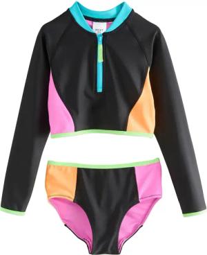 Next Bustier-Bikini Langärmeliger Bikini (2-St)