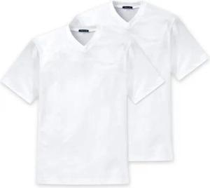 Schiesser T-Shirt Essentials (2-tlg) mit V-Ausschnitt,