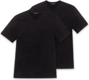 Schiesser T-Shirt Essentials (2-tlg) mit V-Ausschnitt,