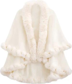Refttenw Poncho Cardigan-Schal, Cape-Schal,Strickponcho,Warmer Schal
