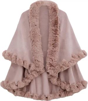 Refttenw Poncho Cardigan-Schal, Cape-Schal,Strickponcho,Warmer Schal