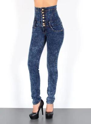 ESRA Skinny-fit-Jeans Damen Skinny Jeans 7