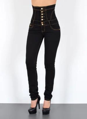 ESRA Skinny-fit-Jeans Damen Skinny Jeans 7