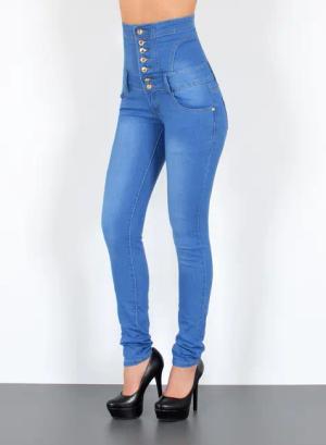 ESRA Skinny-fit-Jeans Damen Skinny Jeans 7