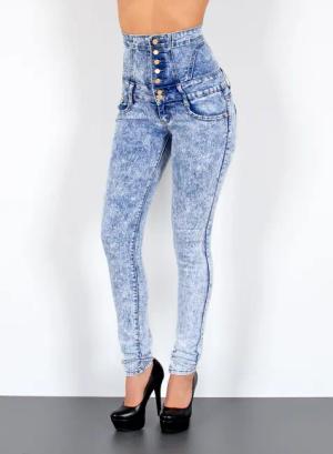 ESRA Skinny-fit-Jeans Damen Skinny Jeans 7
