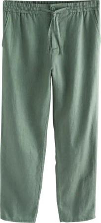 Next Leinenhose Signature Hose mit Gummibund