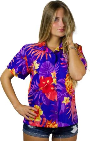 King Kameha Hawaiihemd Pineapple Funky Hawaiibluse