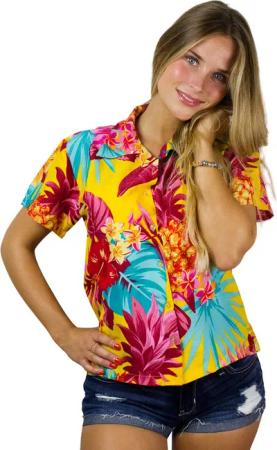 King Kameha Hawaiihemd Pineapple Funky Hawaiibluse