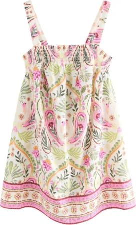 Next Strandkleid Sommer-Minikleid aus 100 % Baumwolle
