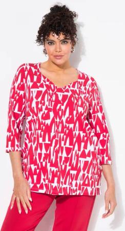 Ulla Popken T-Shirt Shirt Boote A-Linie