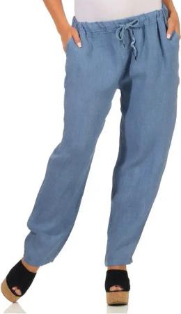 Mississhop Leinenhose Leinenhose 100 % Freizeithose