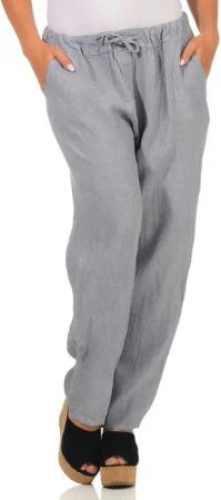 Mississhop Leinenhose Leinenhose 100 % Freizeithose