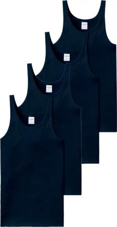Schiesser Unterhemd 4er Pack Cotton Essentials